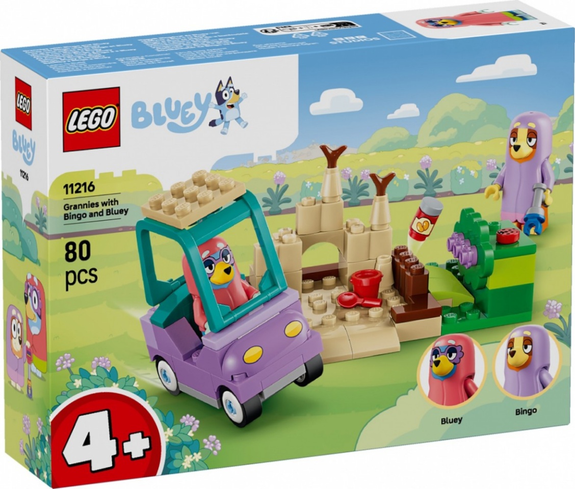 LEGO klotsid 11216 Bluey Omas with Bingo und Bluey