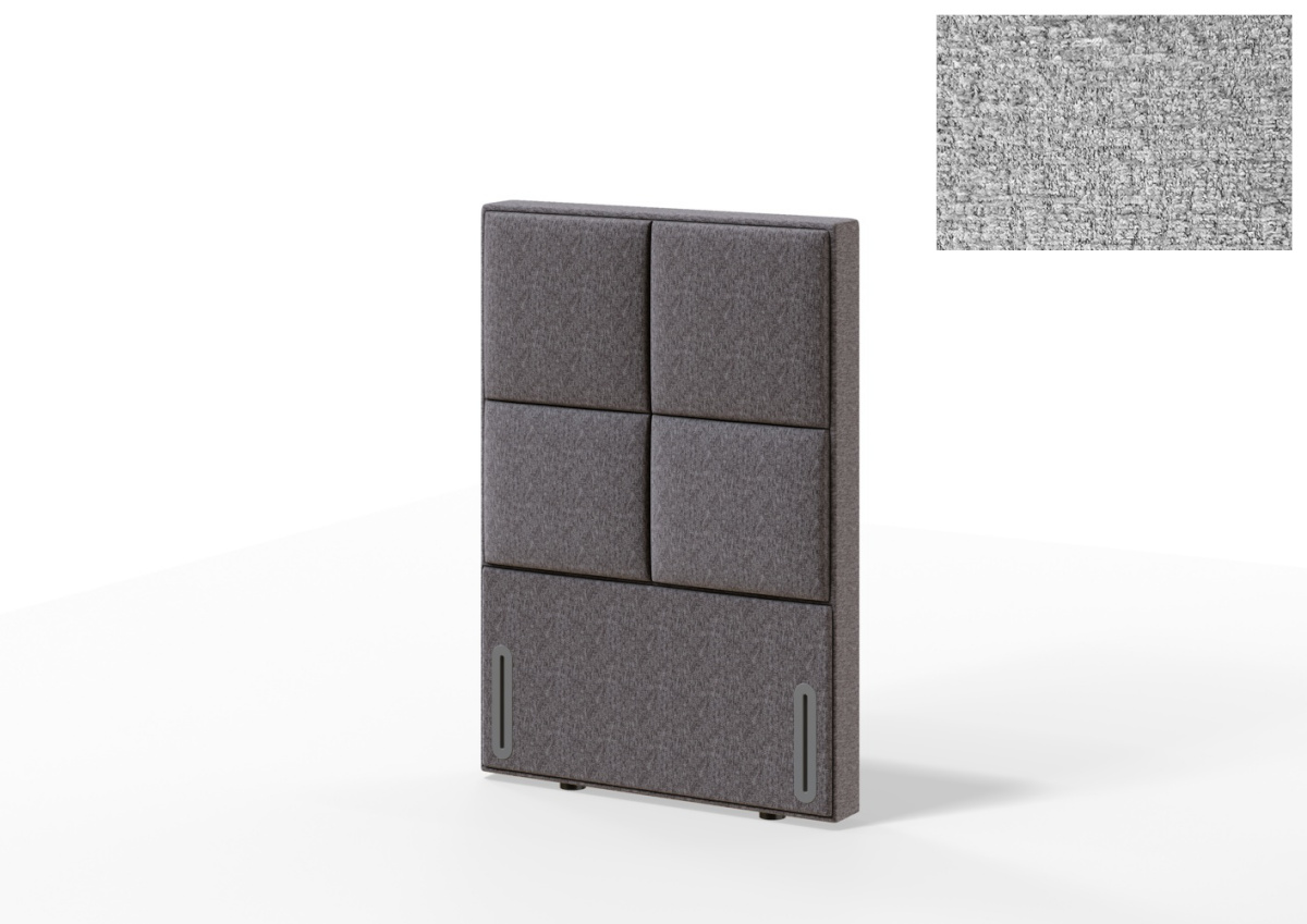 Sleepwell voodiots RED/BLACK KRONANG,  81x12x130cm, AVOLA hall