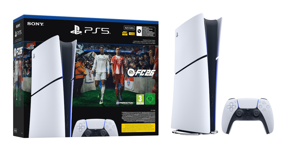 Sony mängukonsool PlayStation 5 Slim Digital Edition + EA Sports FC 26