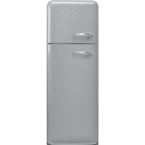 Smeg külmik FAB30LSV6 50-ndate stiil, 172cm, 222/72 l, 34dB, vasak, mehaaniline juhtimine, hõbedane