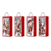 H4Y kinkekott pudelile SANTA DAY, 12x36x9cm, mix