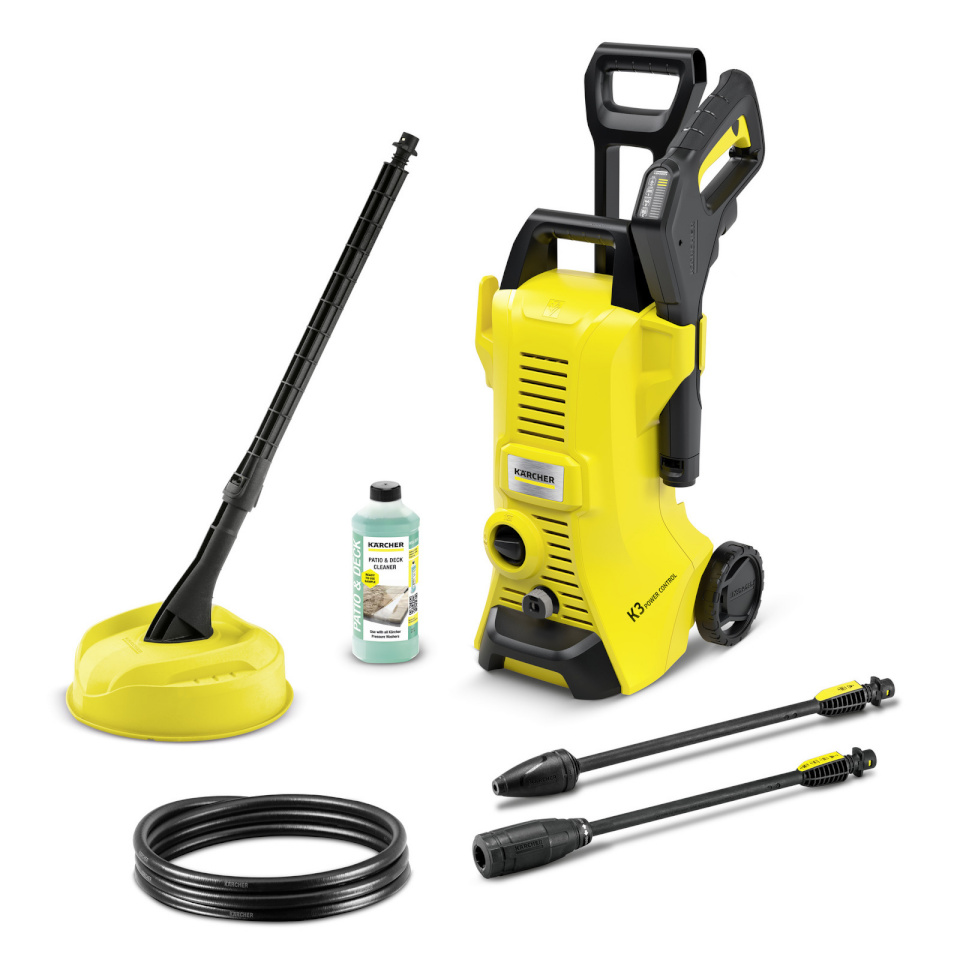 Kärcher survepesur K3 Power Control Home Pressure Washer, kollane/must