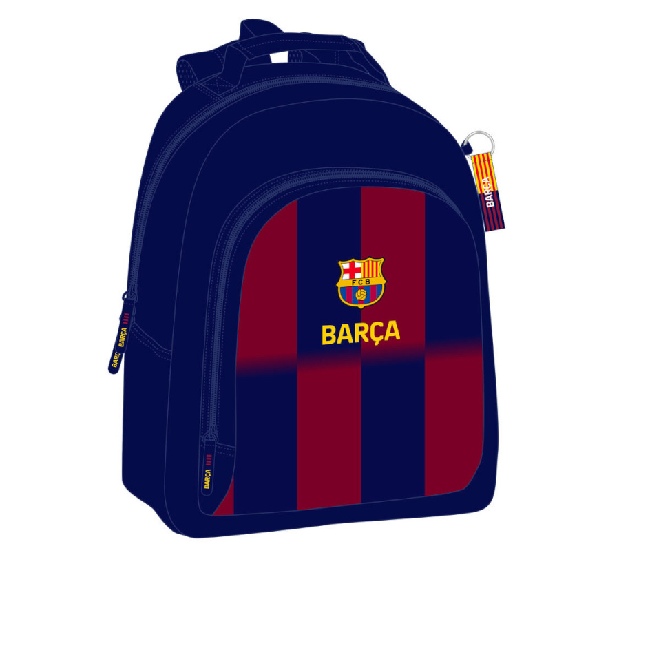 F.C. Barcelona seljakott sinine kastanpruun 32x42x15cm
