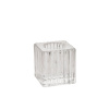 H4Y küünlahoidja Gelsa, 4x4x4cm, klaas