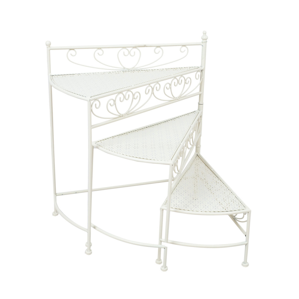 H4Y riiul SANDY 55x30xH66cm, antiikvalge