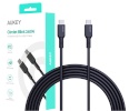 AUKEY kaabel CB-SCC241 USB-C Power Delivery PD 240W 5A 20V 1m Nylon must