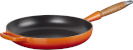 Le Creuset Signature malmpann puidust käepidemega, 28cm, Leek