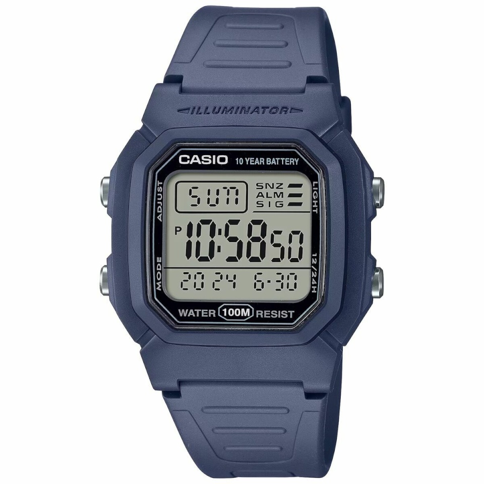 Casio unisex kell W-800H-2AVES Mitmevärviline
