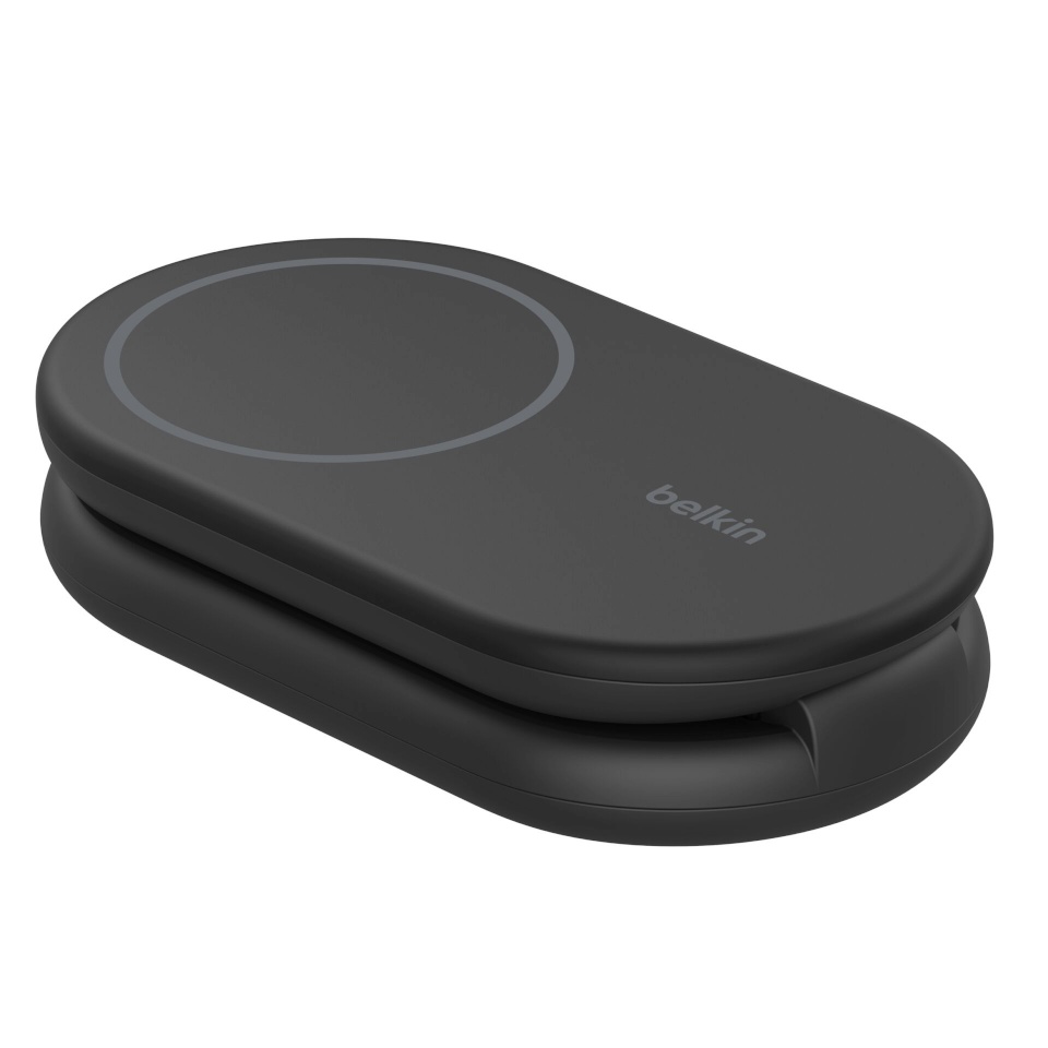 Belkin juhtmevaba laadija BOOST Charge Q12 15W mag. einklappb.Ladeg.schw. WIB007hqBK