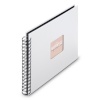 Hama fotoalbum Fine Art Spiral valge 28x24 50 schwarze Seiten 9846