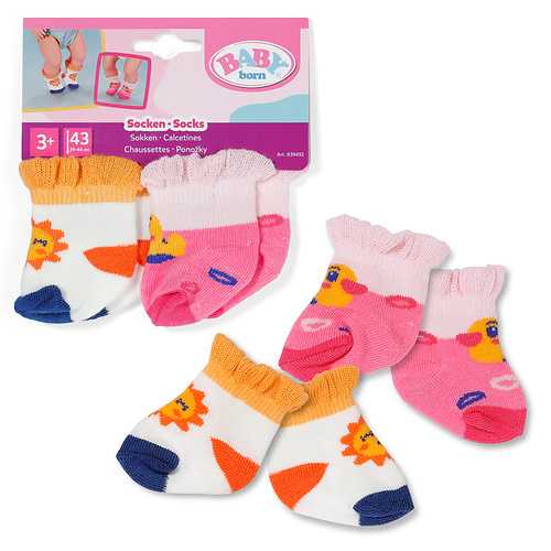 ZAPF nukuriided Zapf Baby Born Socken 2 Paar 43cm
