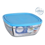 Duralex hermeetiline lõunasöögi karp Freshbox sinine Kandiline (23x23x9cm) (3L)