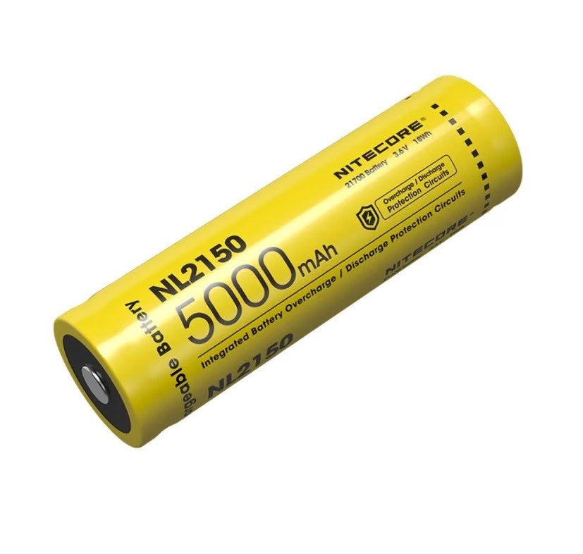 Nitecore aku NL2150 21700 3.6V 5000mAh battery