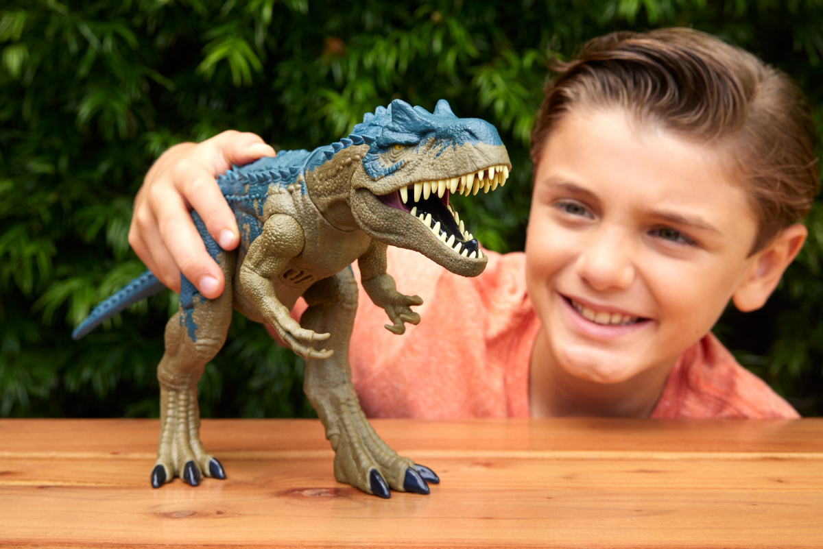 Mattel Jurassic World Ruthless Rampage Allosaurus