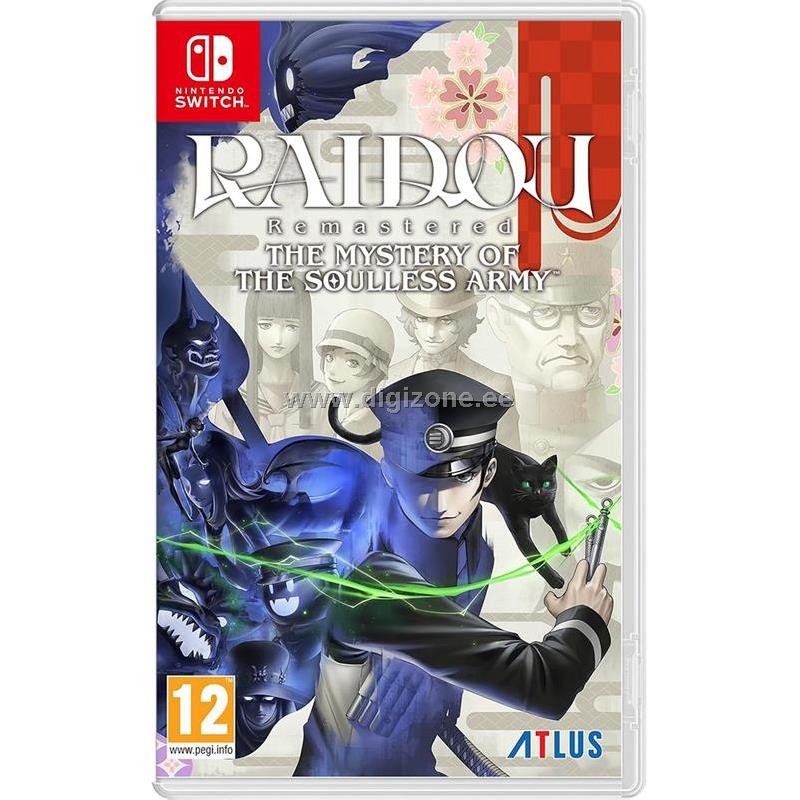 Sega Nintendo Switch mäng Raidou: Remastered - The Mystery of the Soulless Army