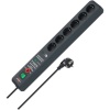 Brennenstuhl pikendusjuhe Secure-Tec 6-fach Steckdosenleiste anthrazit 3m