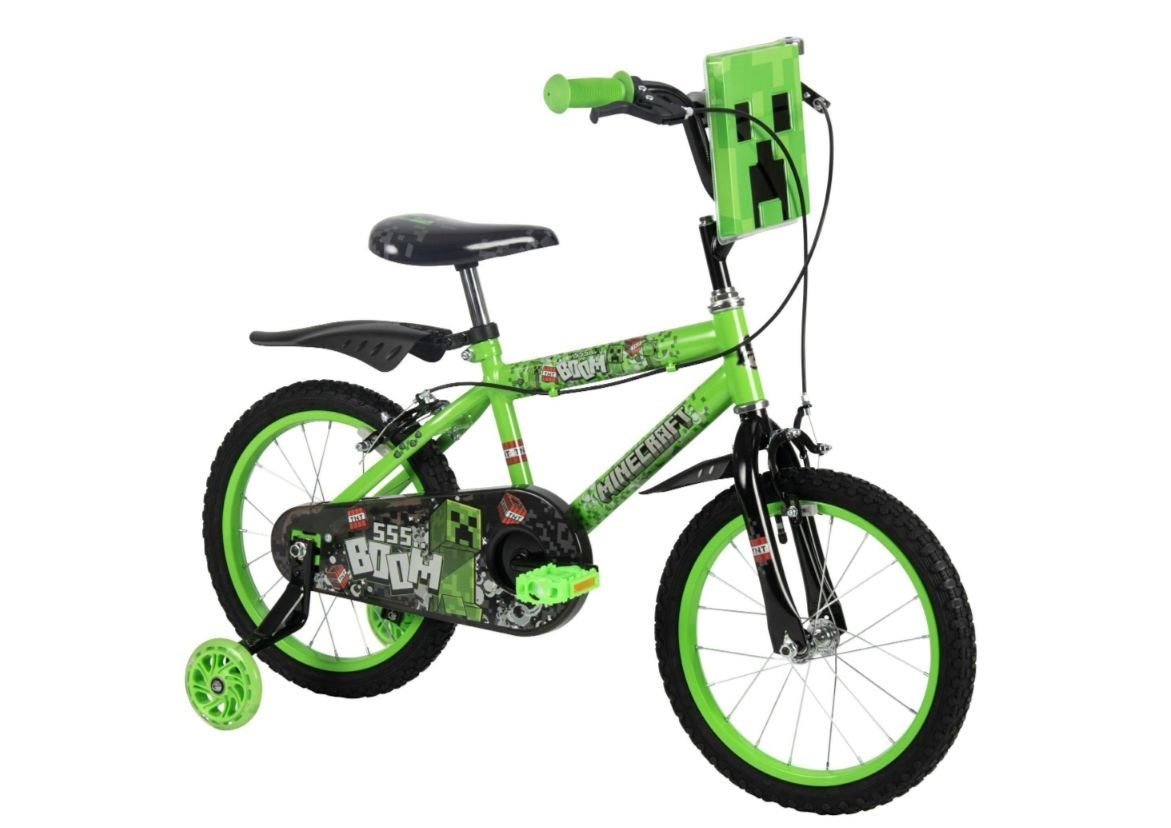 Huffy Minecraft 16" jalgratas, roheline 21404W
