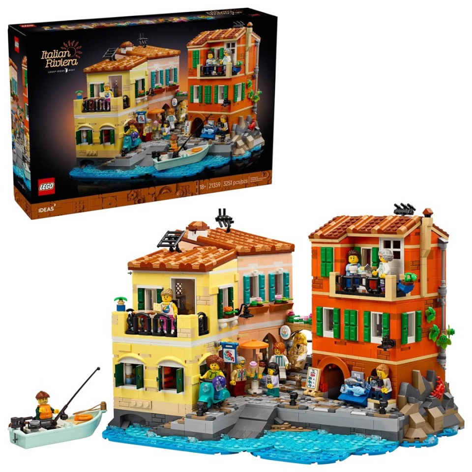 Lego klotsid IDEAS 21359 Italian Riviera