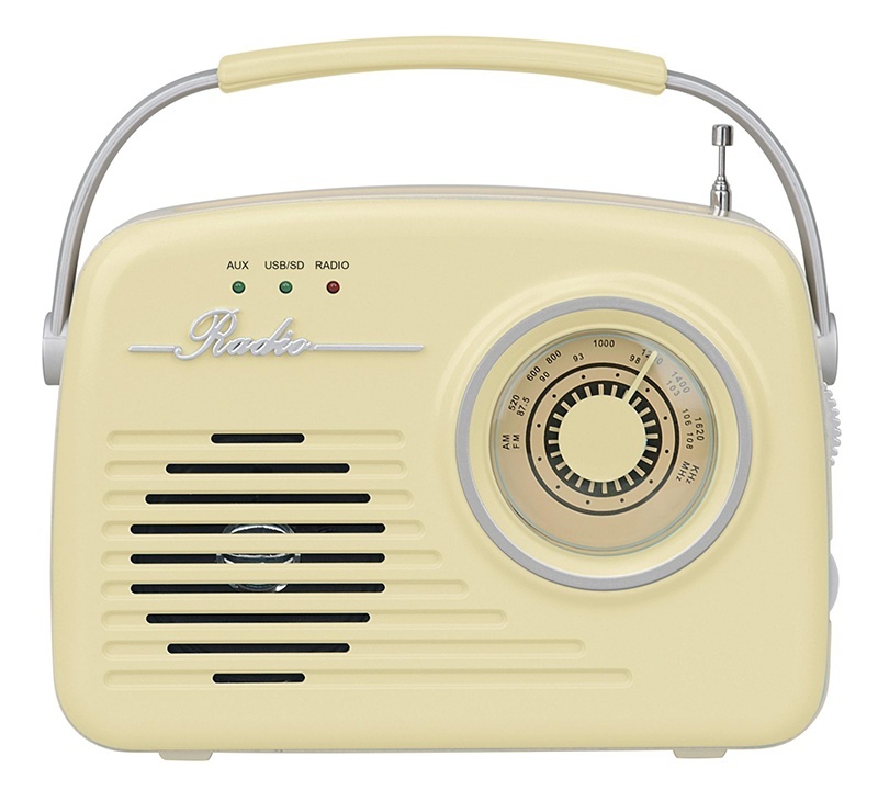 Setty kõlar Setty Bluetooth speaker with radio Retro P350 beež