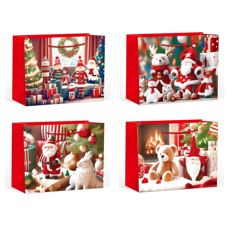 H4Y kinkekott XMAS DAY S, 24x18x8,5cm, mix