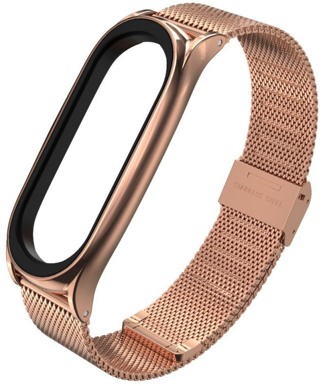 Tech-Protect kellarihm MilaneseBand Xiaomi Mi Band 5/6, rose gold