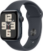 Apple Watch SE 2 GPS 40mm Sport Band M/L, Midnight, must