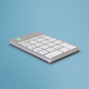 R-go Tools klaviatuur Wireless Numpad Break valge Rgoconmwlwh