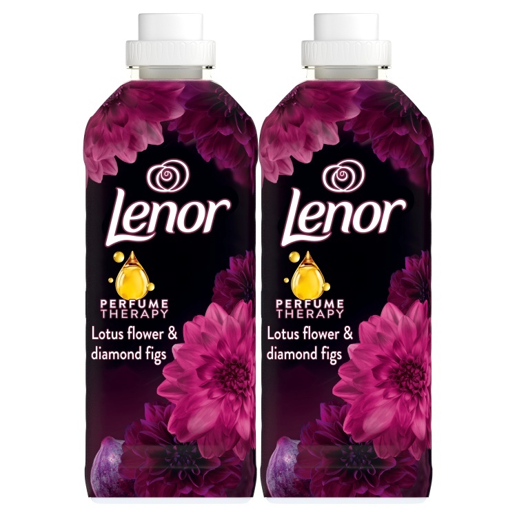 Lenor pesuloputusvahend Diamond Figs & Lotus Flower, 2x987ml