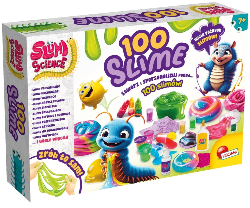 Lisciani Slumi Science Set - 100 Slimes