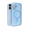 Puro Daylight Magsafe Compatible Silicone Case for iPhone 17 - Translucent Blue sinine / iPhone 17