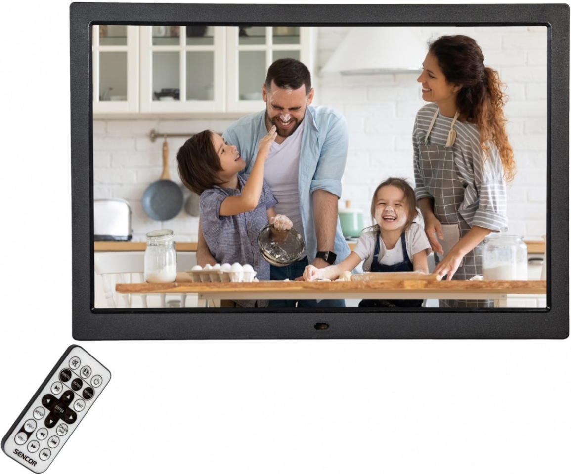 Sencor digitaalne pildiraam SDF 1571 BK Digital Photo Frame