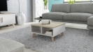 Cama Meble diivanilaud LOTTA 60 coffee table valge/sonoma oak
