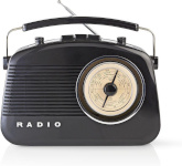 Nedis raadio RDFM5000 FM-Radio must