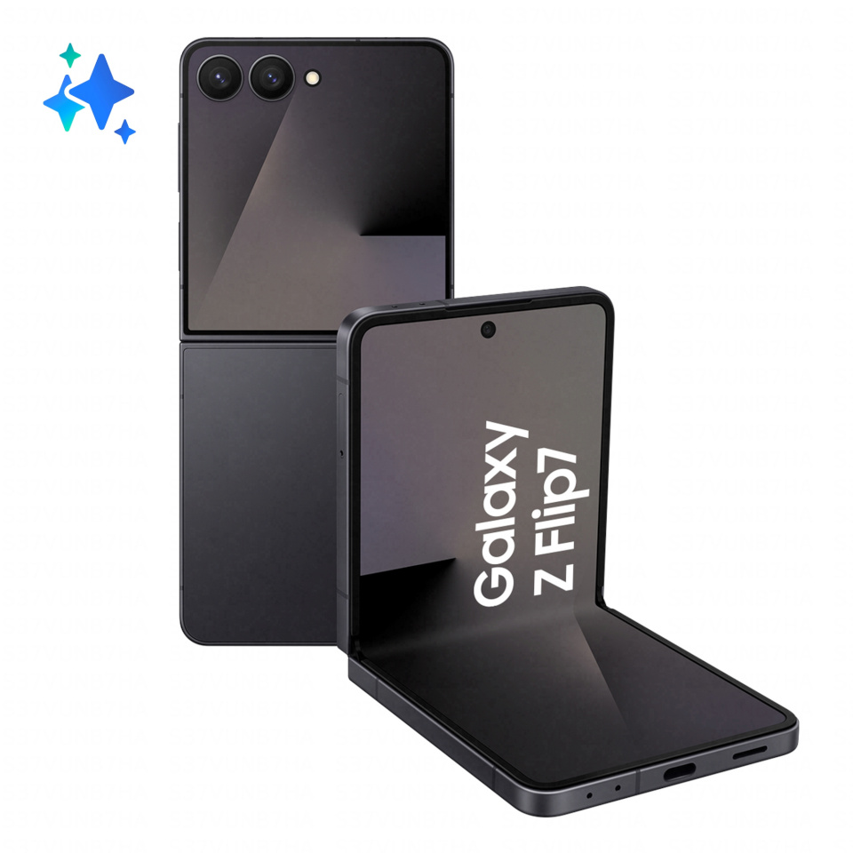 Samsung mobiiltelefon Galaxy Flip 7 256 GB, SM-F766B Jetblack