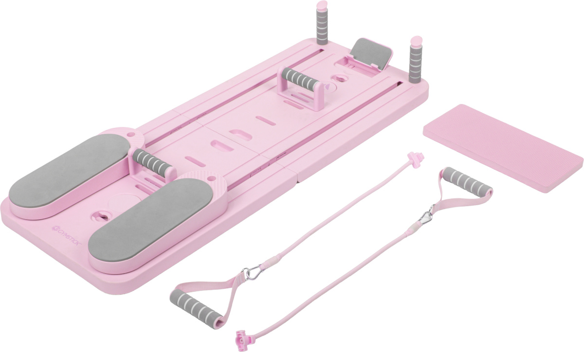 Gymstick Pilates V Reformer pilateselaud, roosa