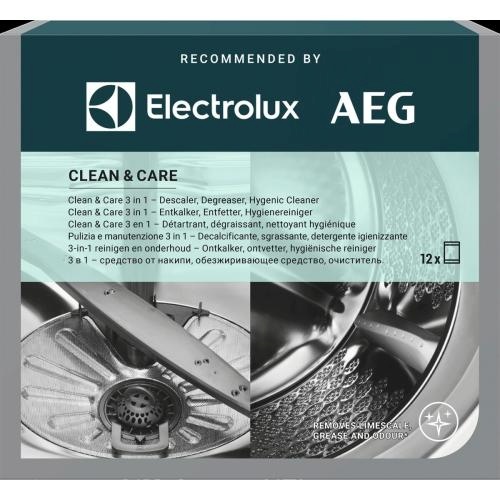 Electrolux pesu- ja nõudepesumasina hooldusvahend Clean&Care 3in1, 12tk