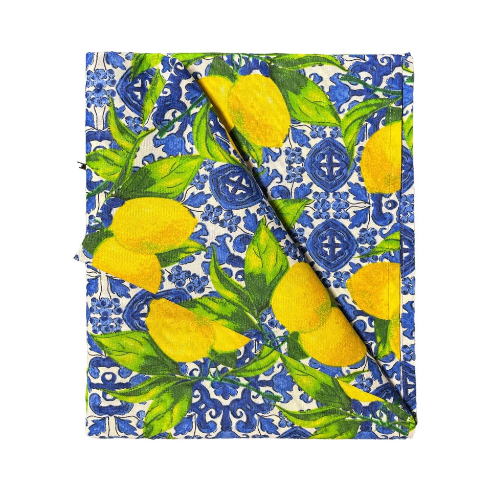 H4Y laudlina Loneta New, 136x220cm, sidrunid