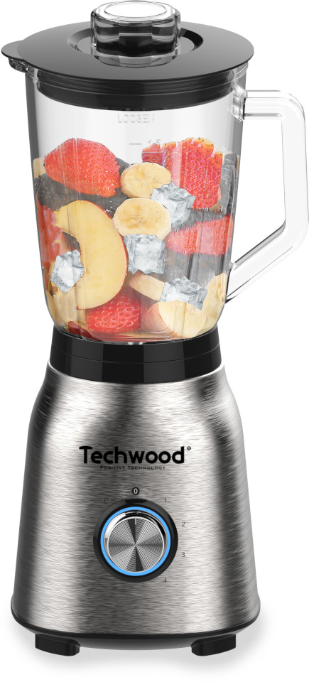 Techwood blender TBLI-1250 Blender, 1,5L, roostevaba teras