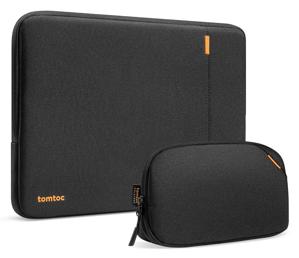 tomtoc Defender A13 13" sülearvuti ja tarvikute kott, must