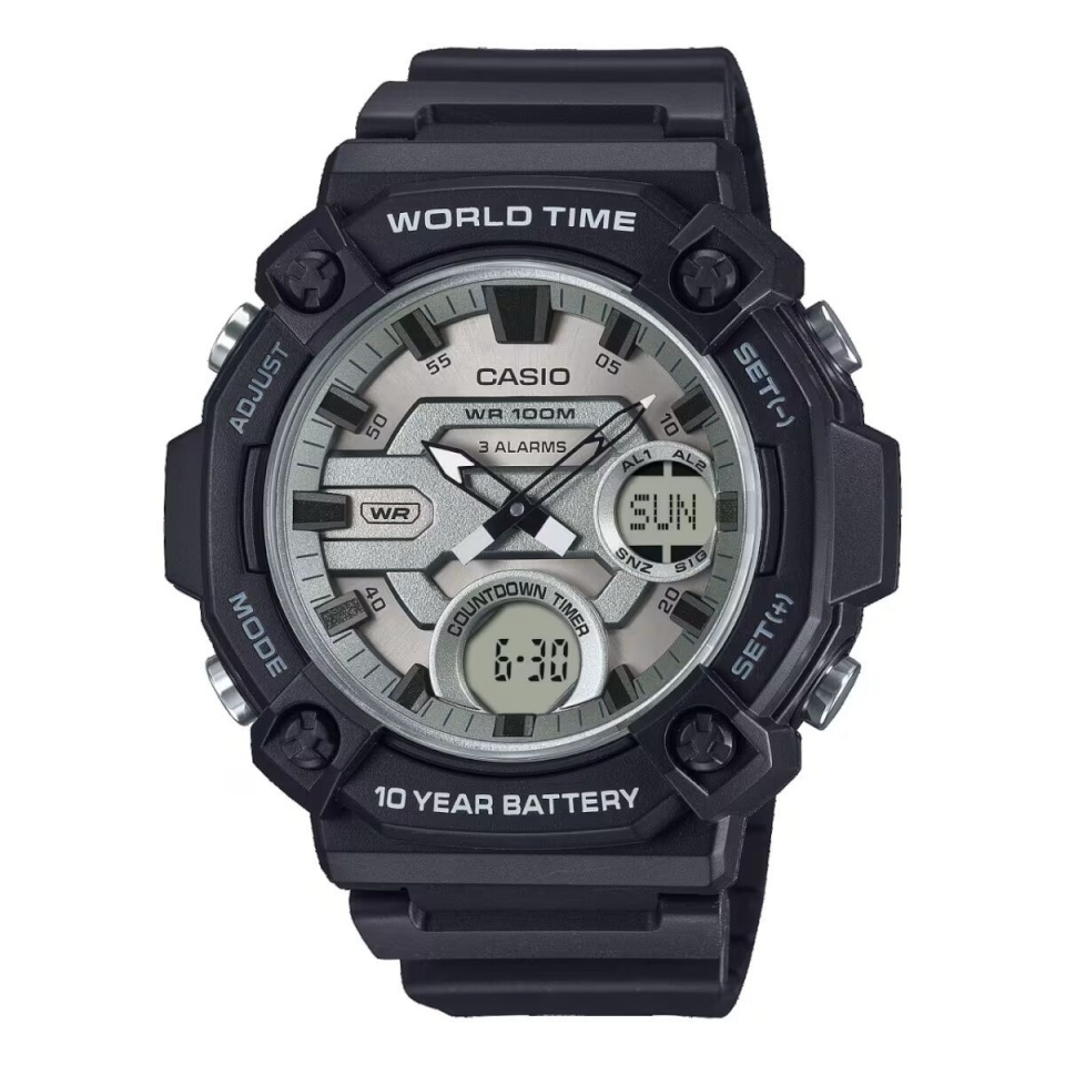 Casio meeste kell OVERSIZE 10 YEAR BATTERY (Ø 52mm)