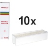 10 Braun Paximat-Magazine 50 valge