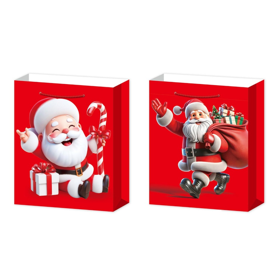 H4Y kinkekott XMAS JOY XXL, 50x72x18cm, mix