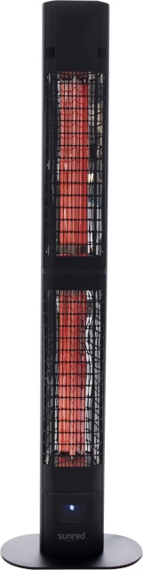 SUNRED soojuskiirgur Heater RD-DARK-3000L, Valencia Dark Lounge Infrared, 3000W, must