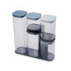Joseph Joseph toidukarpide komplekt Podium Storage Container Set, sinine