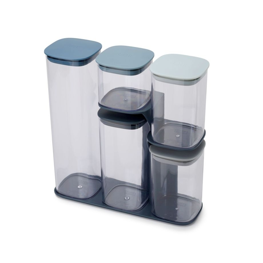 Joseph Joseph toidukarpide komplekt Podium Storage Container Set, sinine