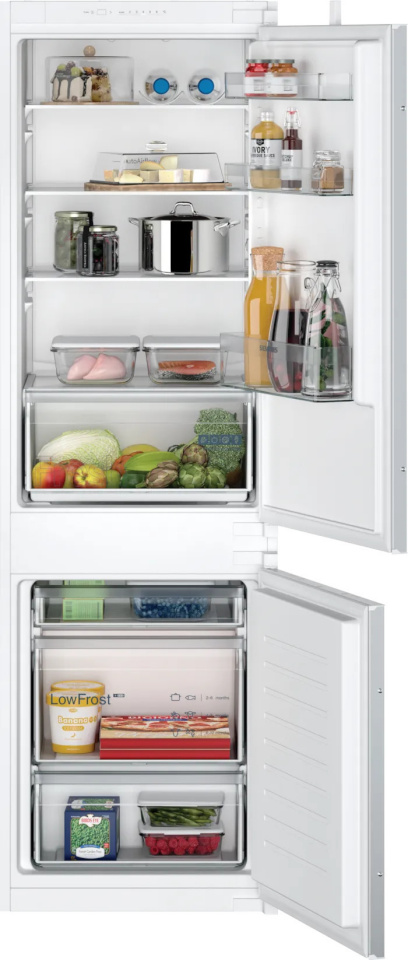 Siemens sügavkülmik KI86V5SE1 iQ100 integreeritud külmik-sügavkülmik, valge