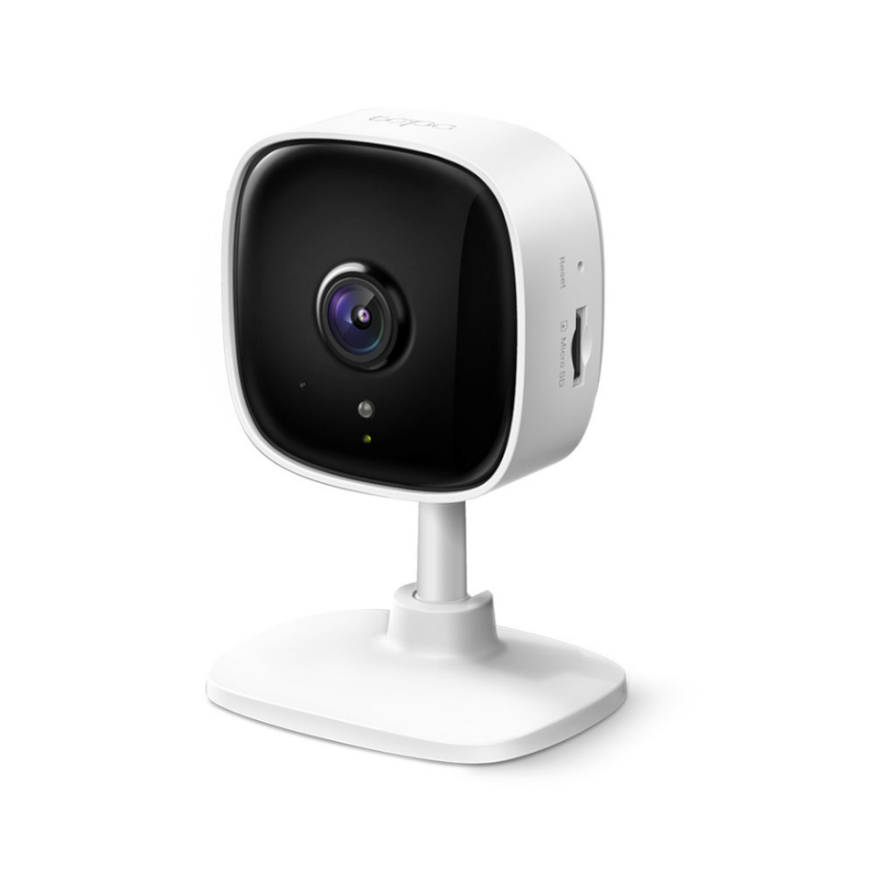 TP-Link turvakaamera | Home Security Wi-Fi Camera | Tapo C110 | Cube | 3 MP | 3.3mm/F/2.0 | Privacy Mode, Sound and Light Alarm, Motion Detection and Notifications, Advanced Night Vision | H.264 | Micro SD, Max. 256 GB