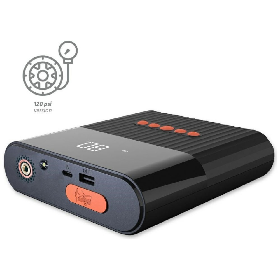 4smarts akupank Powerbank Jump Starter 8800mAh compresor light