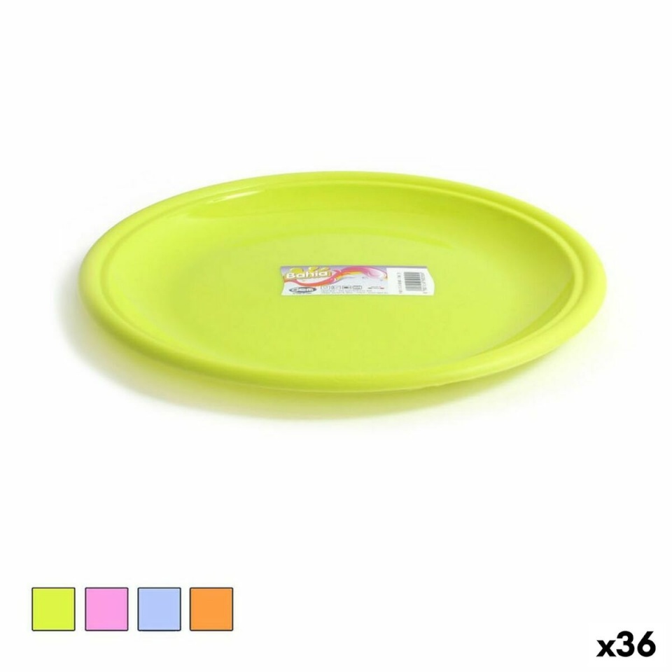 Dem Lame taldrik Bahia Plastmass Ø 25x25x2cm (36tk)