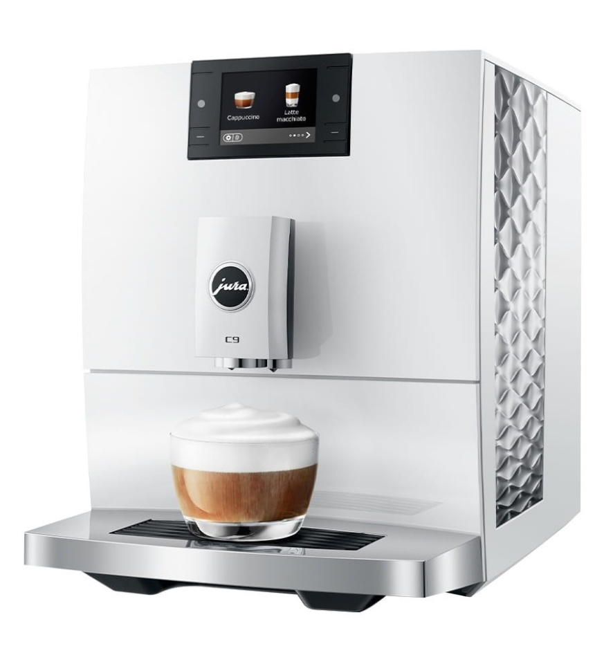 Jura espressomasin C9 Piano White (EA) Coffee Machine, valge